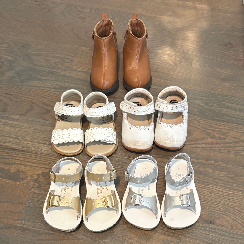 Kids Boots and Sandals Bundle - size 6 (18-24 months)